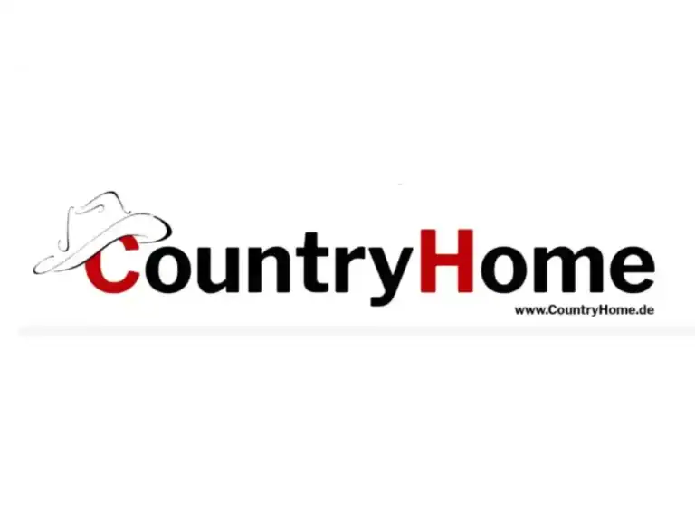 CountryHome Logo mit Cowboyhut.