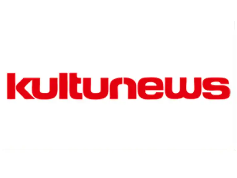 Kulturenews Logo in roter Schrift